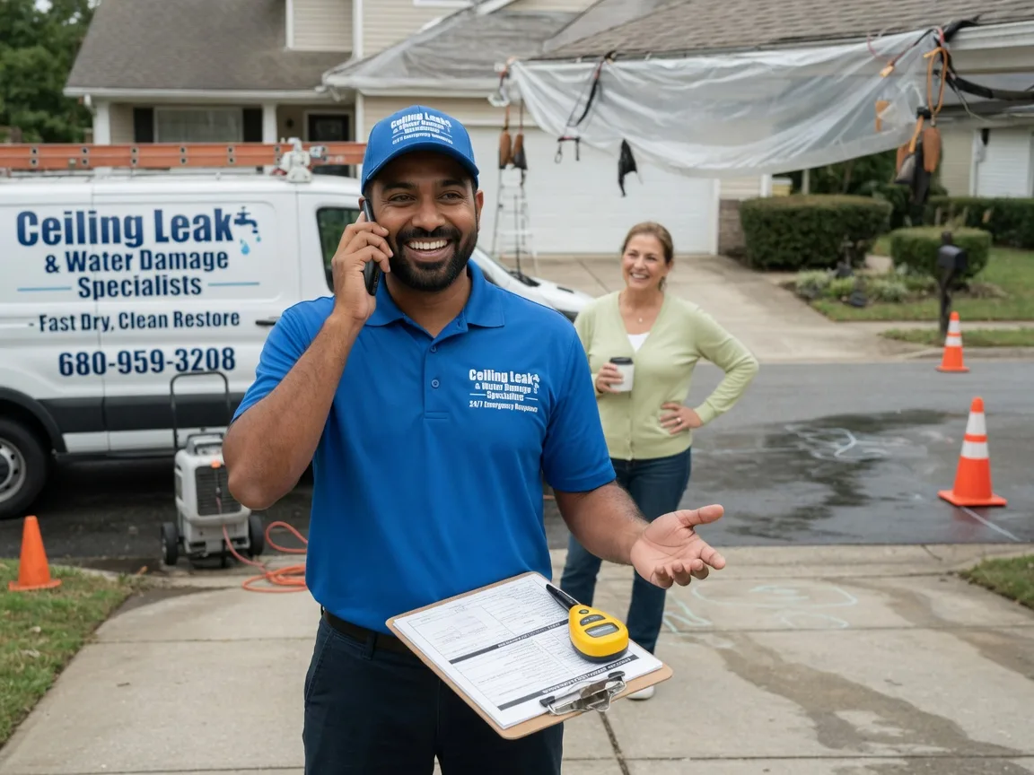 Ceiling Leak Cleanup Pleasant Lake, MI FAQs